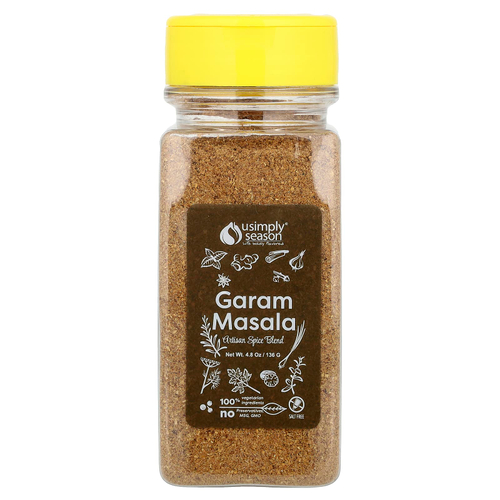 USimplySeason, Смесь специй Artisan, гарам масала, 136 г (4,8 унции)