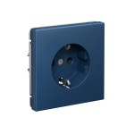 ARTGALLERY РОЗЕТКА с заземлением, 16А, механизм, быстрозажим. клем., АКВАМАРИН