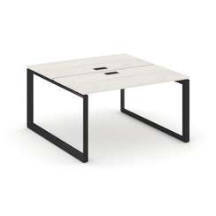 Style Project Рабочая станция двухсторонняя SN-59O.DRS-002 Дуб Наварра/Металл Черный/Черный Заглушка