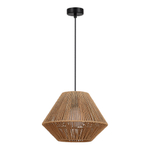 SLE6025-603-01 Светильник подвесной бежевый/черный E27 1*40W ETTAN