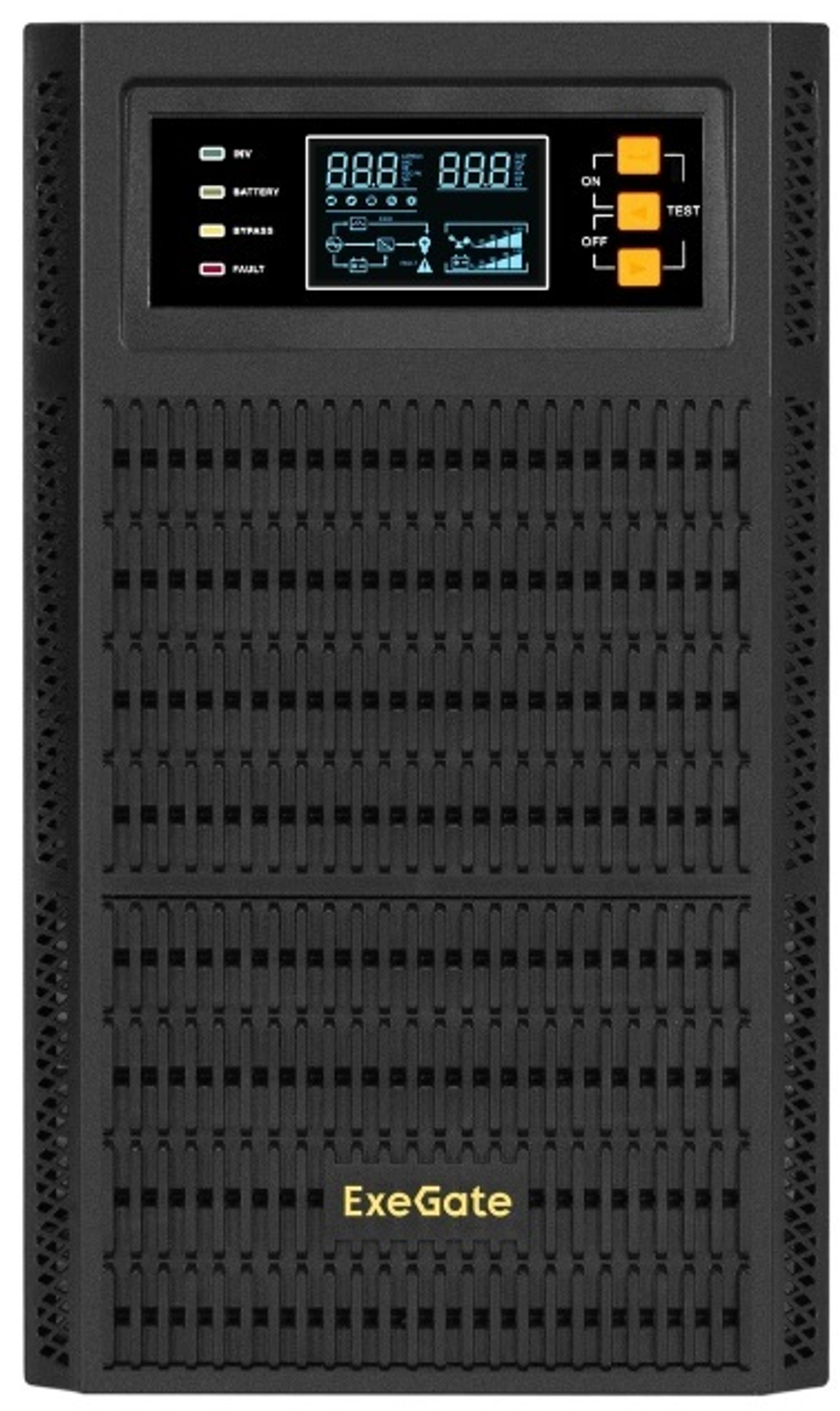Источник бесперебойного питания  Exegate PowerExpert TL-2000.72V.LCD.AVR.4SH.USB.RS232.SNMP