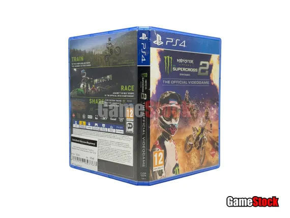 PS4 Monster Energy Supercross 2 The Official Videogame (Б/У, Английская версия, CUSA-13220)