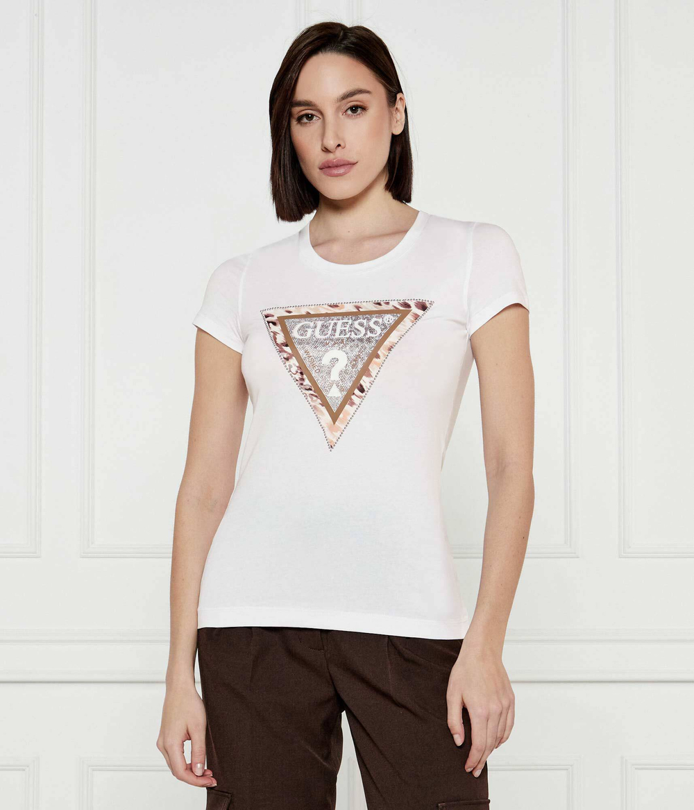 Футболка CHEETA GUESS - белый(W5RI22 J1314)