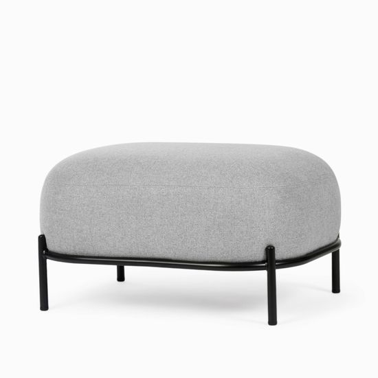 Пуф Pawai 67х37 цвет серый