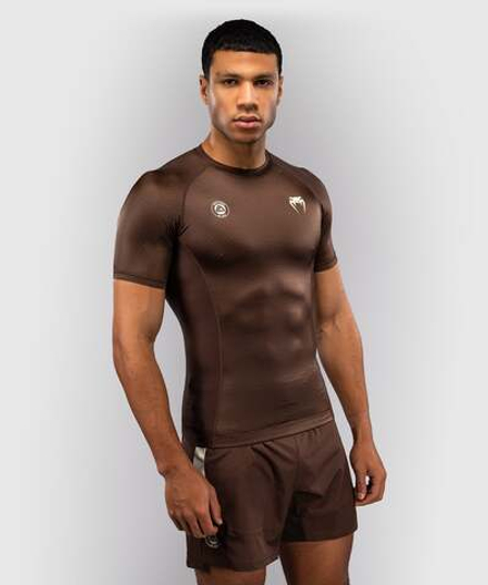 Рашгард Roger Gracie Academy by Venum Dark Brown S/S