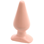 Анальная пробка телесного цвета Butt Plugs Smooth Classic Large - 14 см. (Цвет: телесный)