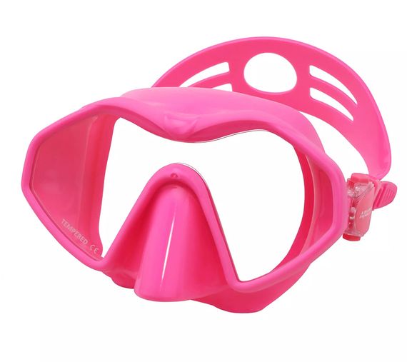 Маска безрамная MK-200 Aquatec розовый
