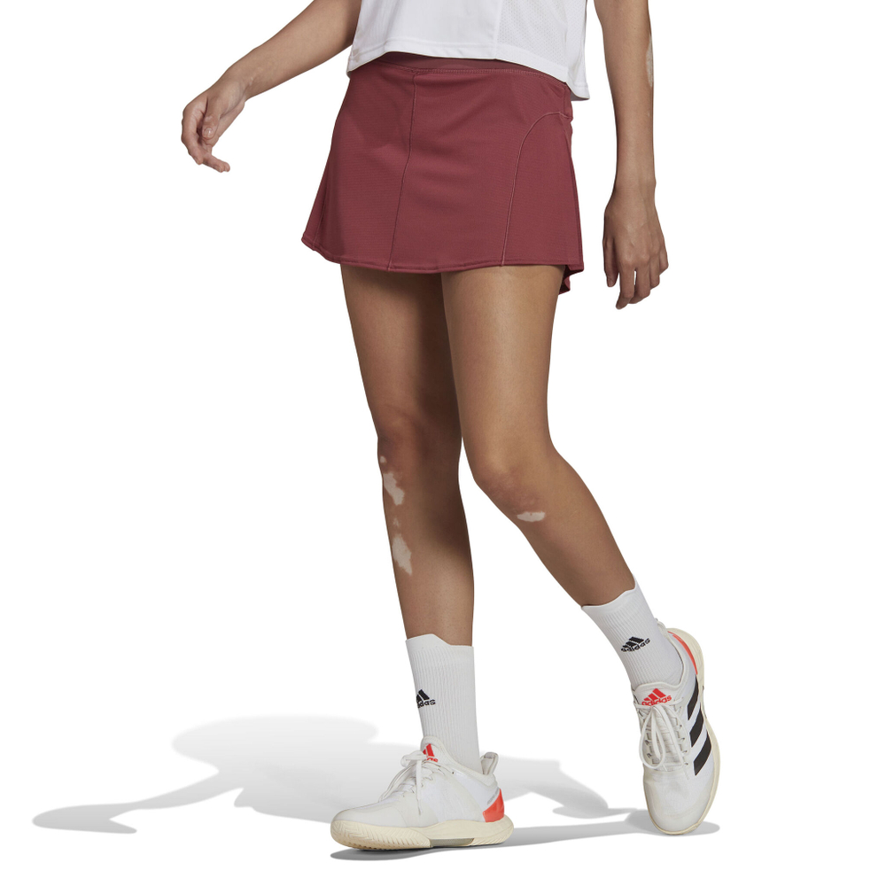 Женская теннисная юбка adidas Match Skirt Women - Dark Red