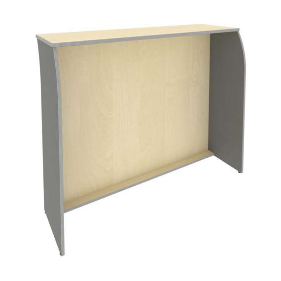 Riva Стойка ресепшн А.РС-3 Клен Металлик NEW 1444*506*1150