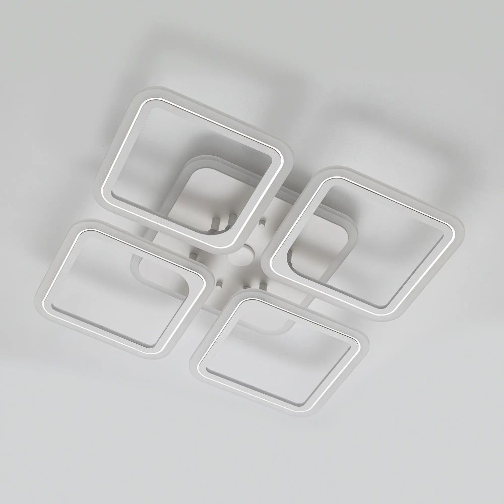 Citilux Марсель Смарт CL232A140E RGB Умная люстра Белая