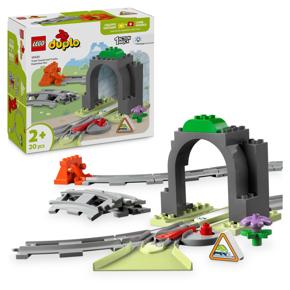 LEGO DUPLO Town - Тунель и железнодорожные пути - набор расширения 10425