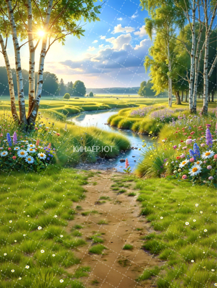 Фотофон "Родные прсторы" арт. ФФ903-58