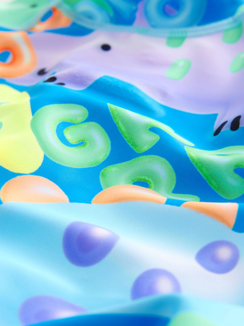 Костюм плавательный слитный для мальчика Next E22-289, Синий