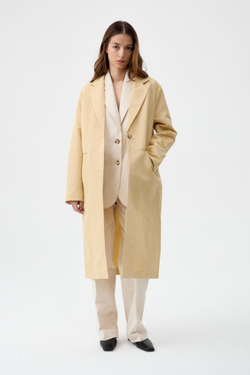 Однобортный тренч butter