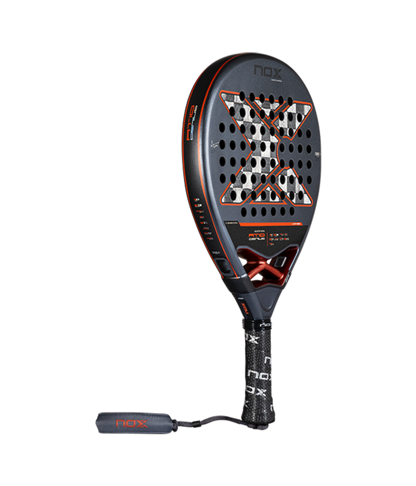 Ракетка NOX AT10 Genius 18K Alum 2025 — контроль и мощность