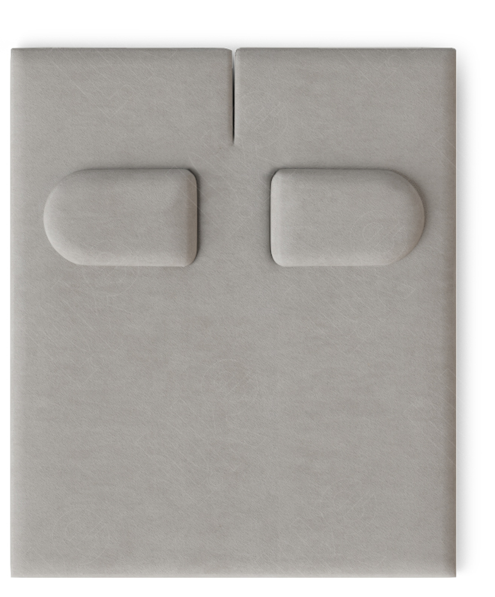 Вкладыш 09/наклонный/для серег/2 язычка/прорезь для нитки