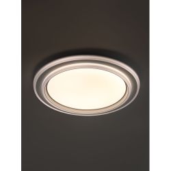 Светильник потолочный светодиодный ЭРА SPB-6 Olimp 86W-3K-6,5K-RC WH+GR с ДУ