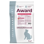 Сухой диетический корм для взрослых кошек AWARD VETERINARY DIET GASTROINTESTINAL при заболеваниях желудочно-кишечного тракта 4 кг