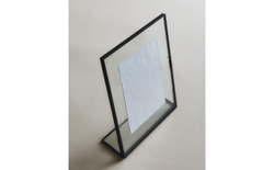 Zara Home Фоторамка из стекла, цвет чёрный, 20 см