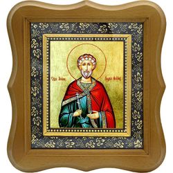 Андрей Месукевийский Грузинский мученик. Икона на холсте.