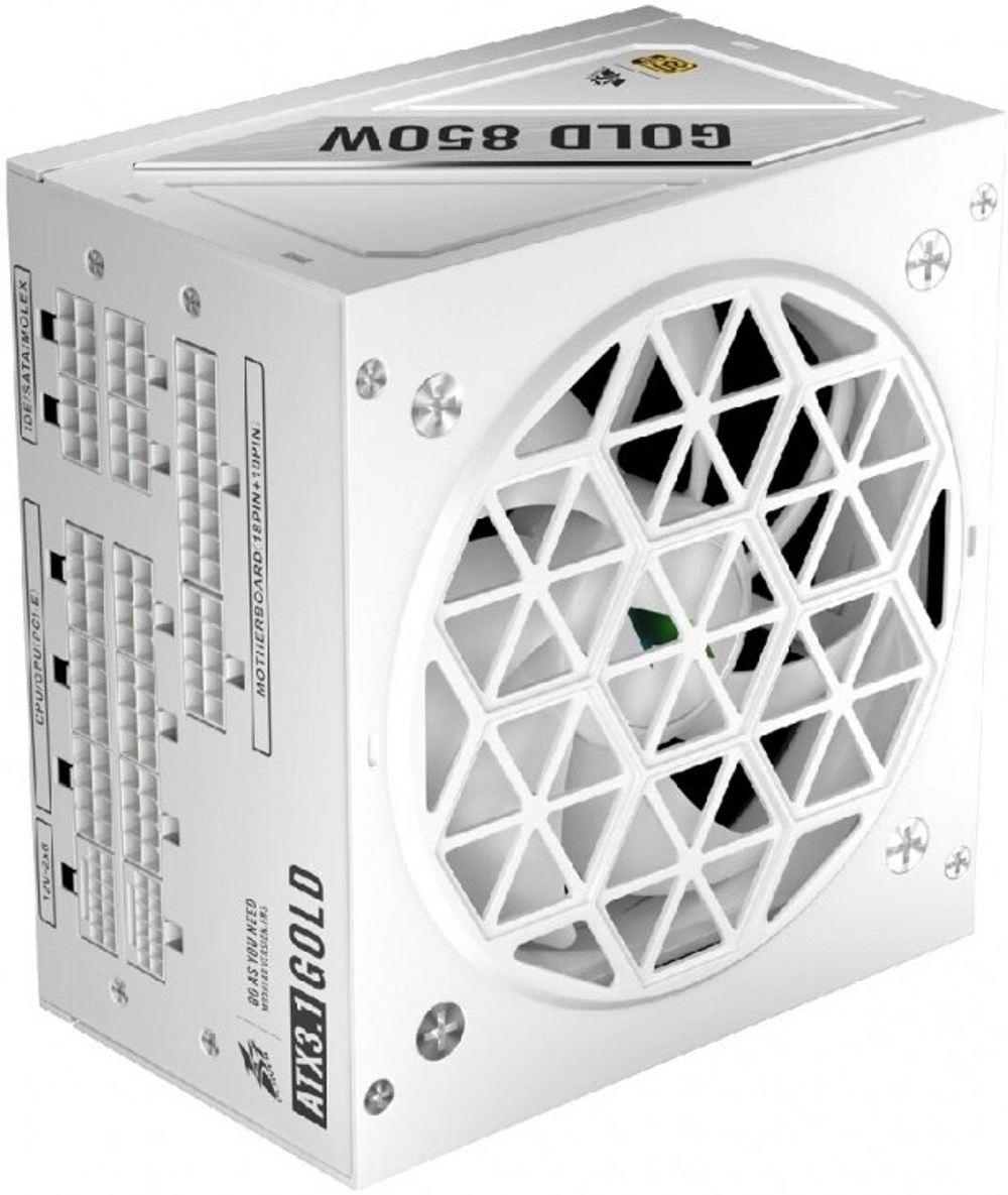 Блок питания 1STPLAYER NGDP GOLD 850W, Белый (HA-850BA4-WH)