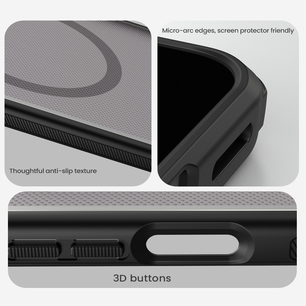 Чехол тонированный c MagSafe для Huawei Mate 80 Pro Max, серия Super Frosted Shield Pro Magnetic (Clear version) от Nillkin