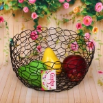 Фруктовница «Brownie» 25*11см паутинка черная