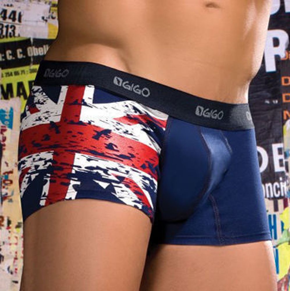 Мужские трусы боксеры GIGO Union Jack Boxer