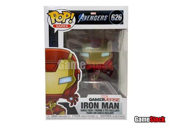 Фигурка Funko POP! Bobble Marvel Avengers Game Iron Man (Stark Tech Suit) (626)