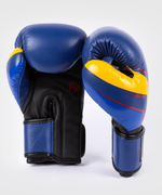 Перчатки боксерские Venum Elite Evo Blue/Yellow/Red