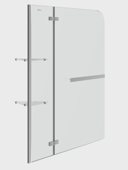 Душевое ограждение WeltWasser  WW400  Арт. 80G-1 Размер 800х1850 мм 10000001237 прямоугольная