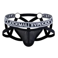 Мужские трусы джоки черные JOCKMAIL JM4031-2