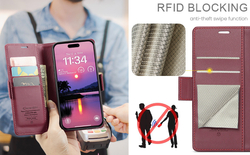 Чехол-книжка CaseMe Smooth iPhone 16 Pro Max