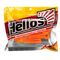 Твистер Helios Credo Long Body 2,95"/7,5 см Orange & Sparkles 12шт. (HS-9-022)