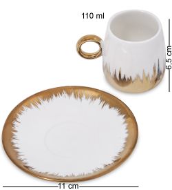 GAEM Art MUG-438 Набор из 6 чайных пар