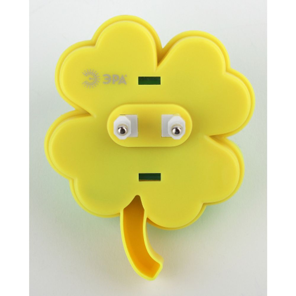 Ночник - светильник светодиодный ЭРА NN-606-LS-GR в розетку с датчиком освещенности зелёный