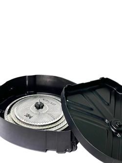 Кейс кофр ЧЕРНЫЙ для барабанных тарелок до 24" на колесах и с выдвижной ручкой DGCASE DARUMA 24-01А