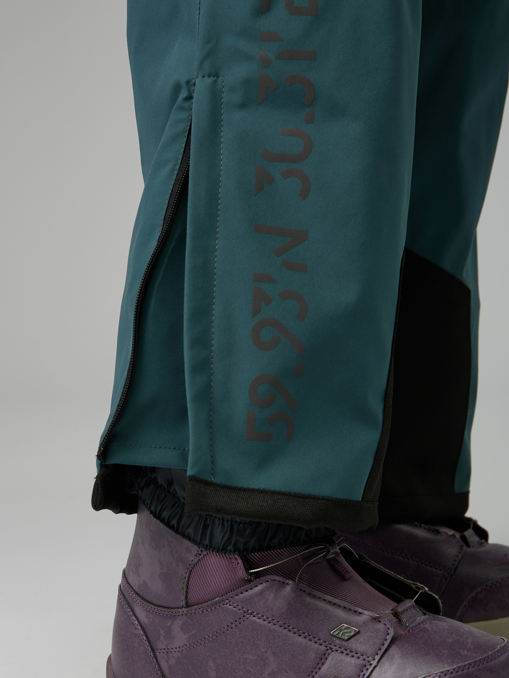 Брюки утепленные горнолыжные (темносерые)