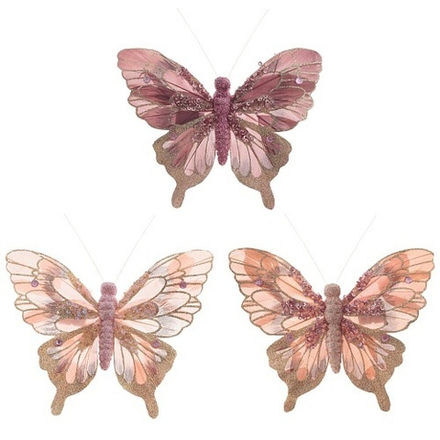 808727 Изделие декор. "Бабочка" 12 см.