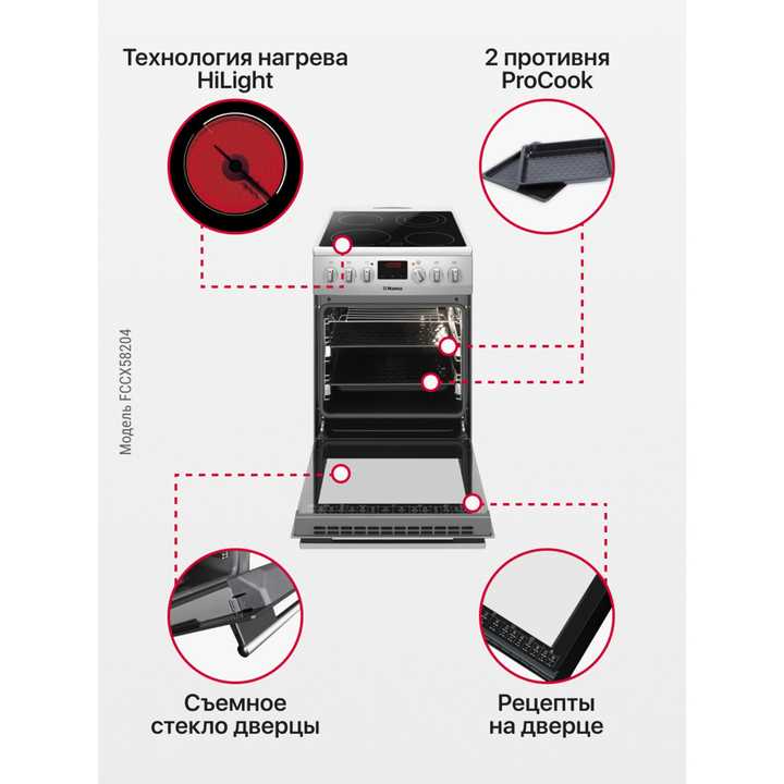 Электрическая плита Hansa FCCX58204