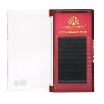 Ресницы для наращивания Global Fashion mix D 0.12