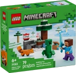 Конструктор LEGO Minecraft 21583 Steve's Taiga Adventure