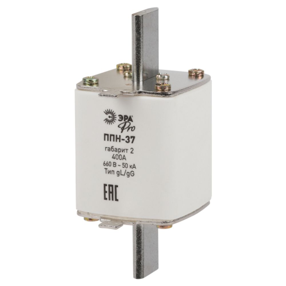 Плавкий предохранитель ЭРА PRO ppn-37-2-400 ППН-37, габарит 2, 400А