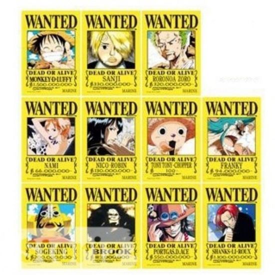 Набор постеров "One Piece" 11 шт, 42х29см