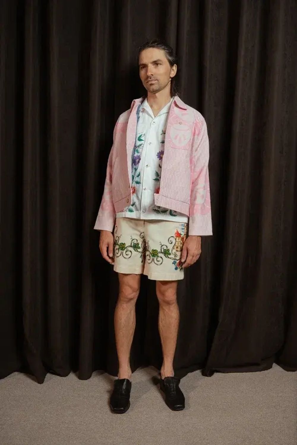 Купить Куртка Soeurs Укороченная светло-розовая Куртка Soeurs Укороченная светло-розовая