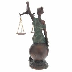 GAEM Фигурка декоративная "Фемида", L17 W16 H34 см