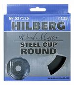 Чашка шлифовальная 125 Hilberg Wood Master круглая, 537125