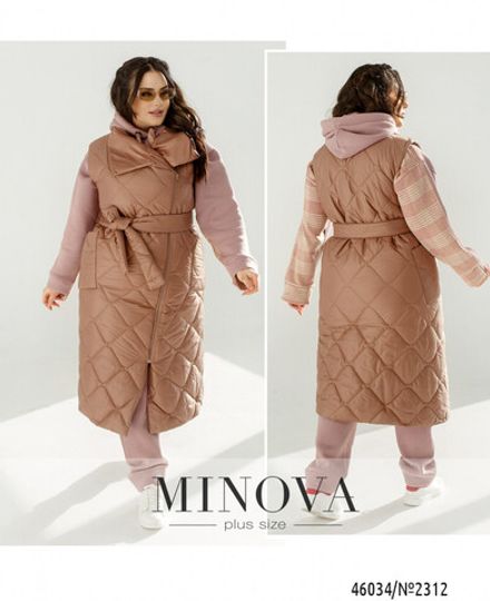 Жилет 2312-капучино Minova Фото 1