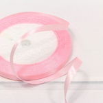 Лента Атласная 0,6см х 28м Сатин (Розовый)