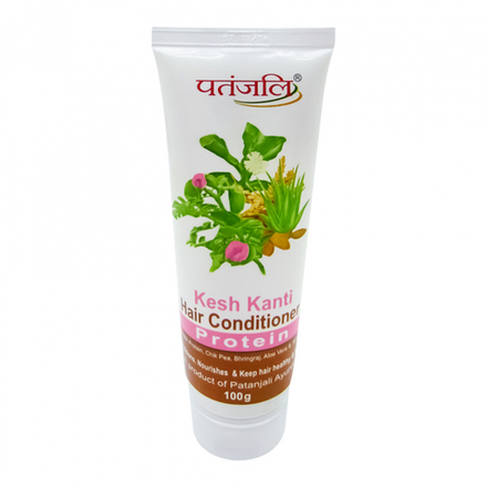 PATANJALI Protein hair conditioner Кондиционер для волос протеиновый для усиленного питания 100г